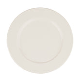 Bonna China Banquet dia.8.25"  Round Warm White Porcelain Plate (Set of 4)